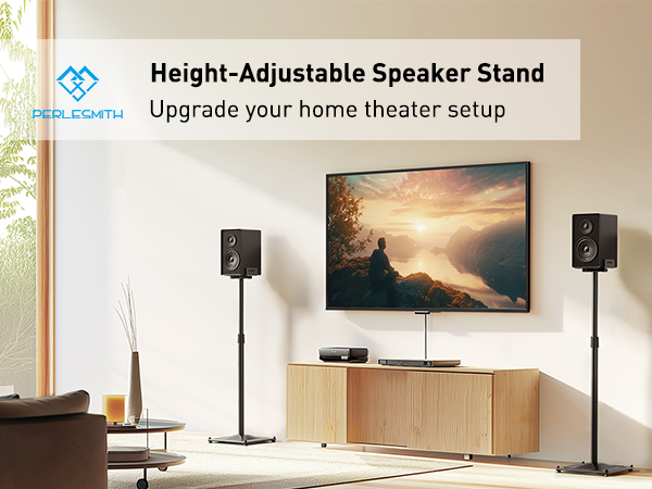 adjustable speaker stand