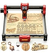 ACMER Laser Engraver, S2 Laser Cutter Machine 12,000mW, 72W Output, 0.01mm Precision, 300x300mm A...