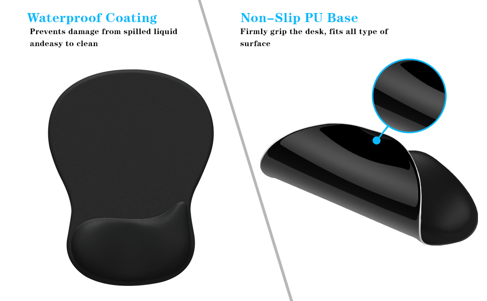 Mouse Pad with Wrist Rest