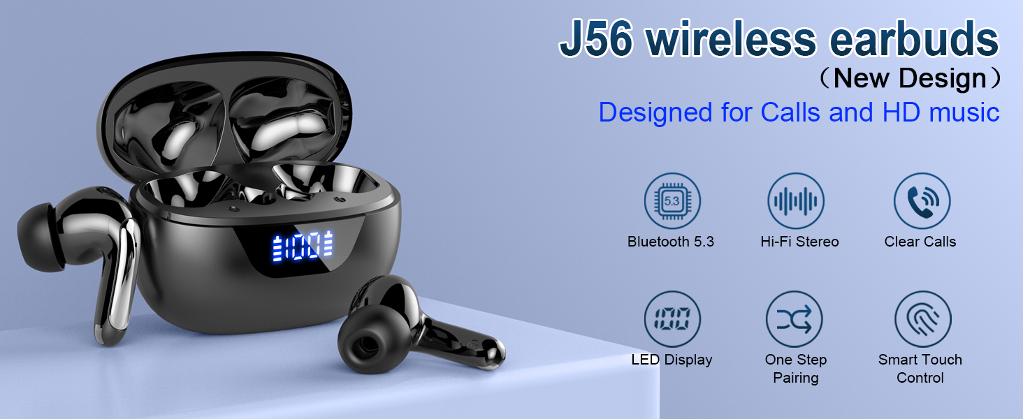 Wireless Earbuds Bluetooth