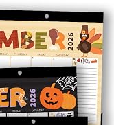 Hadley Designs Large Teacher Desk Calendar 2026