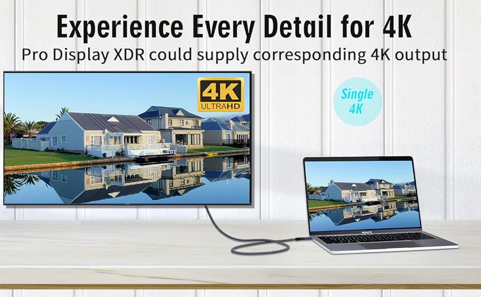 chenlenic usb c 3.2 4k 20g 240w thunderbolt 3 4 5 cable