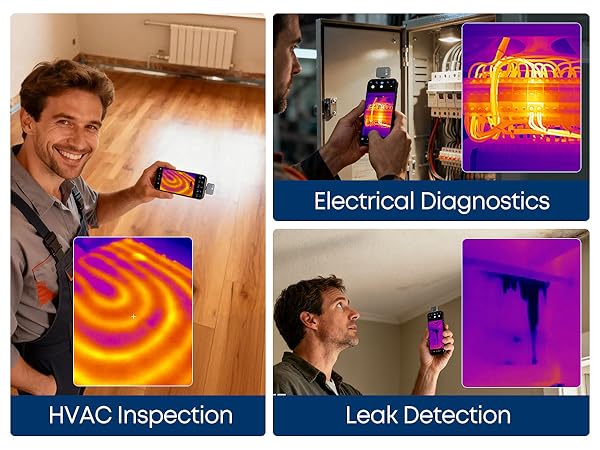 thermal master P2 thermal camera for home inspection