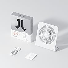 JISULIFE Small Desk Fan