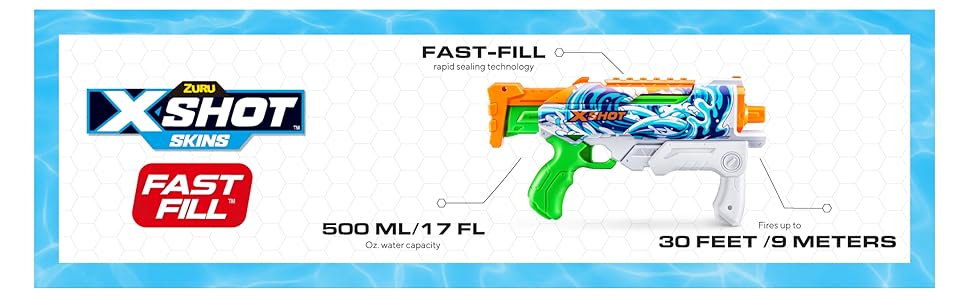 XShot SKINS - Hyperload Watergun