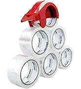 AUDTMWH Clear Packing Tape, Heavy Duty Packaging Tape Designed for Moving, Packing, Shipping and ...