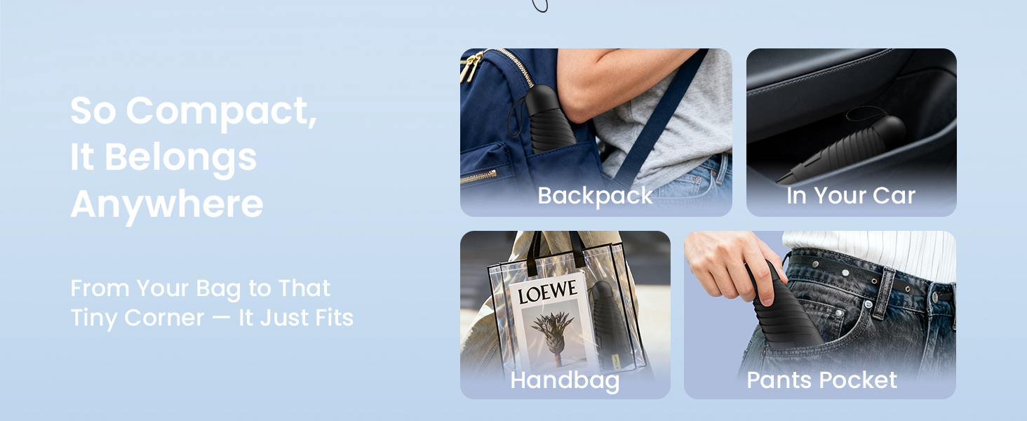 mini umbrella for travel