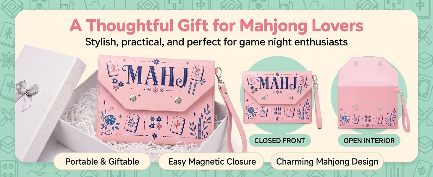 mahjong tile bag