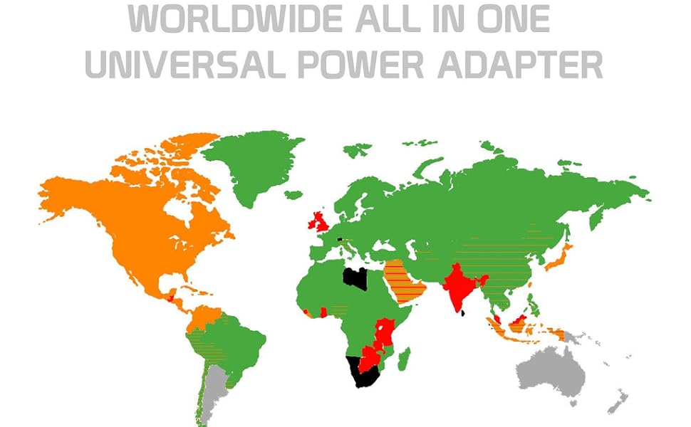 universal country travel wall power converter adapter phone charger camera mpd adapter 