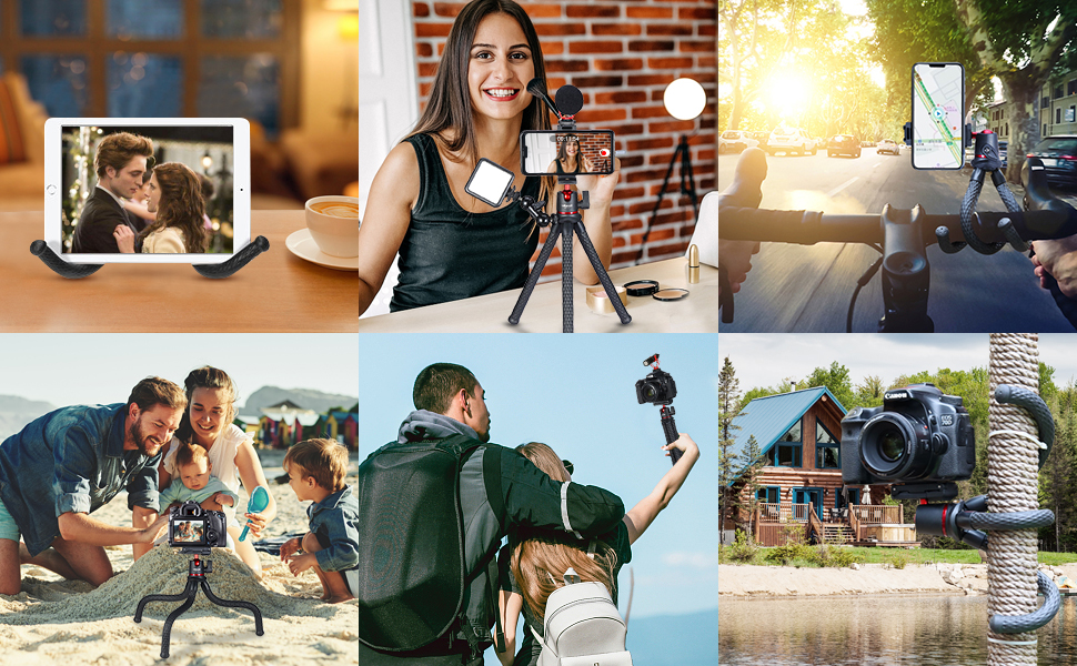 flexible tripod iphone camera phone