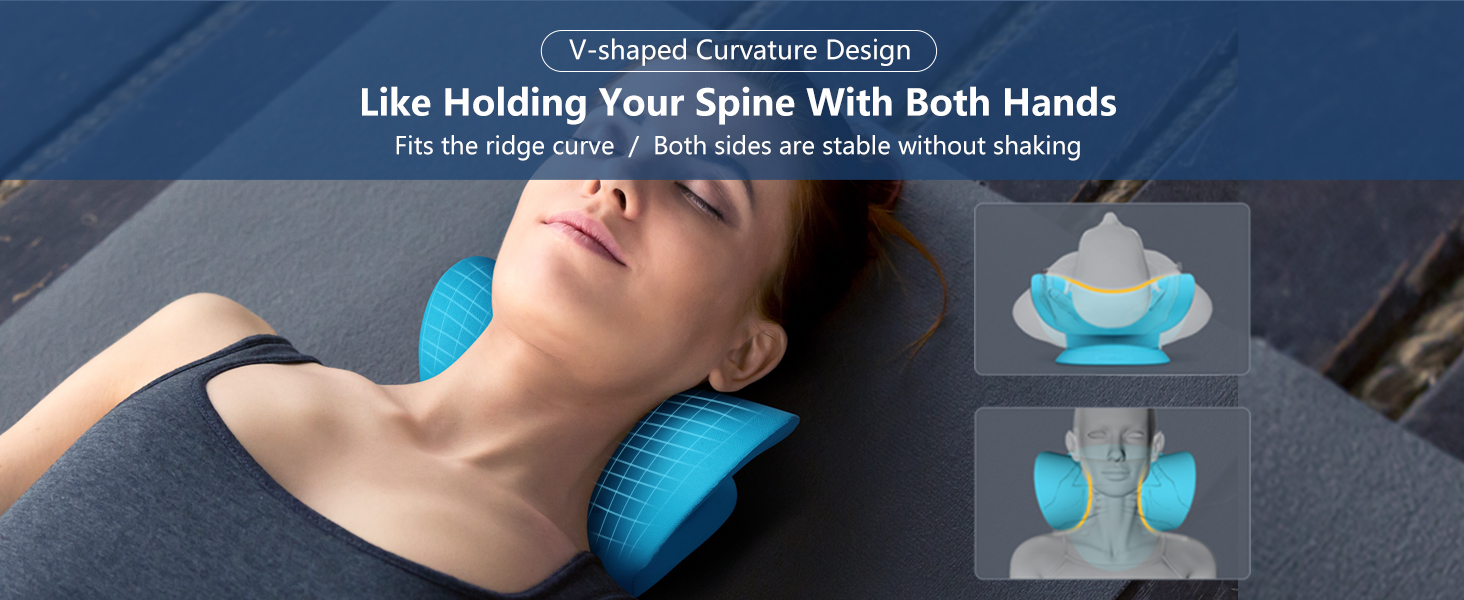  Cervical Traction Device for Neck, TMJ, headache Pain Relief