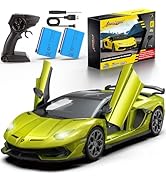 AEROQUEST Lamborghini Remote Control Car, Officially Licensed 1:14 Lambo RC Car for Boys Girls Bi...