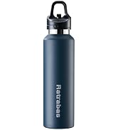 Ratrabas Insulated Water Bottle 21 OZ, Insulated Tumbler with One-Touch Open, Travel Water Bottle...