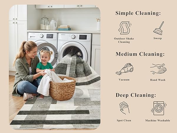 long soft washable rug