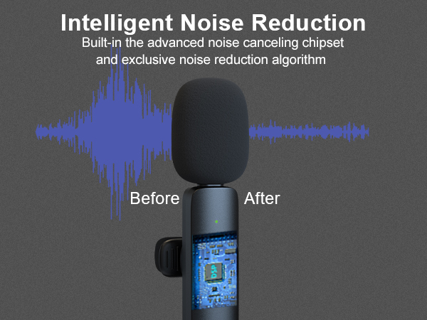 Mini Wireless Lavalier Microphone