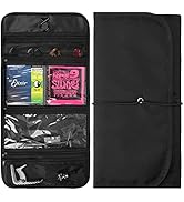 Musiin Guitar Accessory Organizer Bag, Foldable Easy Access Pockets Case, Picks, Strap, Capo, Str...