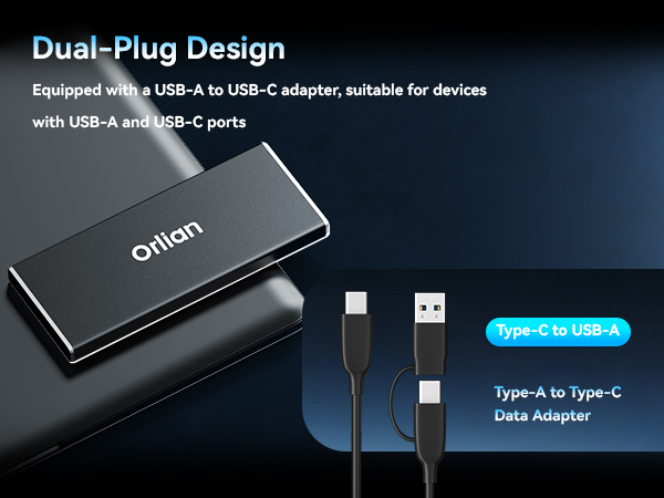 External Portable SSD Plug and Play