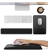 VAGAU Ergonomic Mouse Pad with Wrist Rest, Mousepad Keyboard Wrist Rest with Comfortable Memory F...