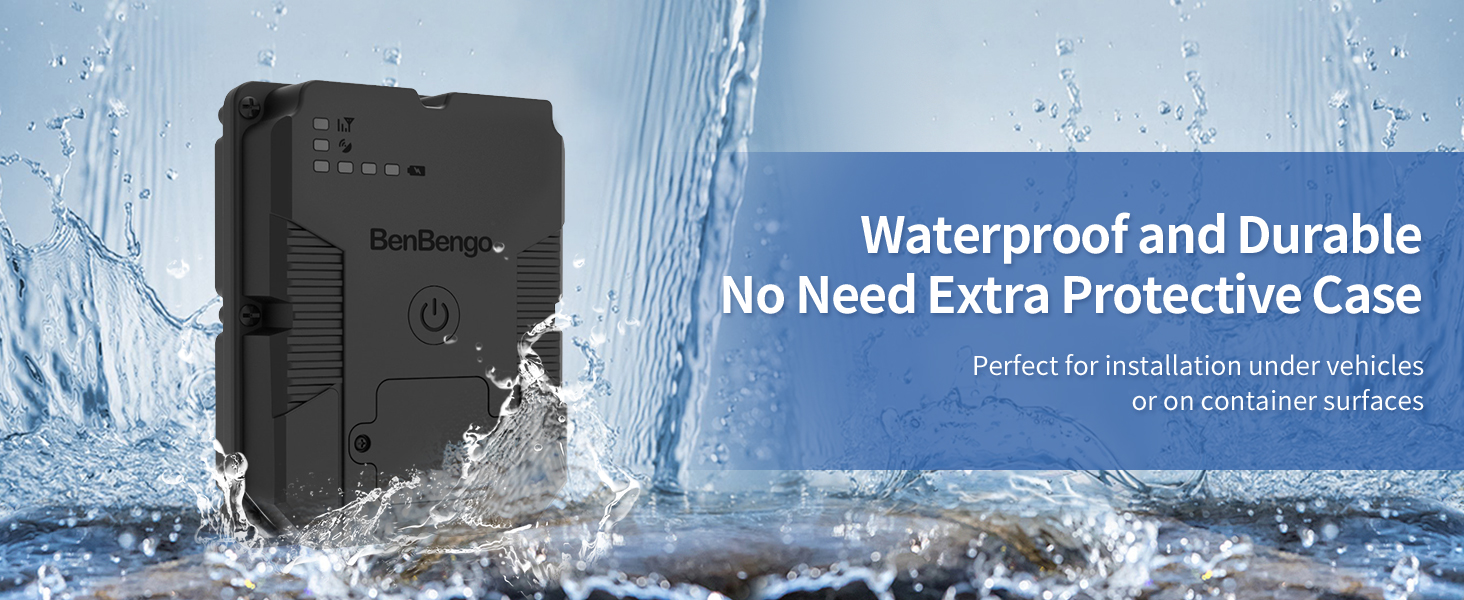 Waterproof gps tracking device for car