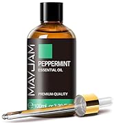 Peppermint Essential Oil - Huge 3.38 Fl Oz - Premium Grade Peppermint Oil Essential Oil for Diffu...