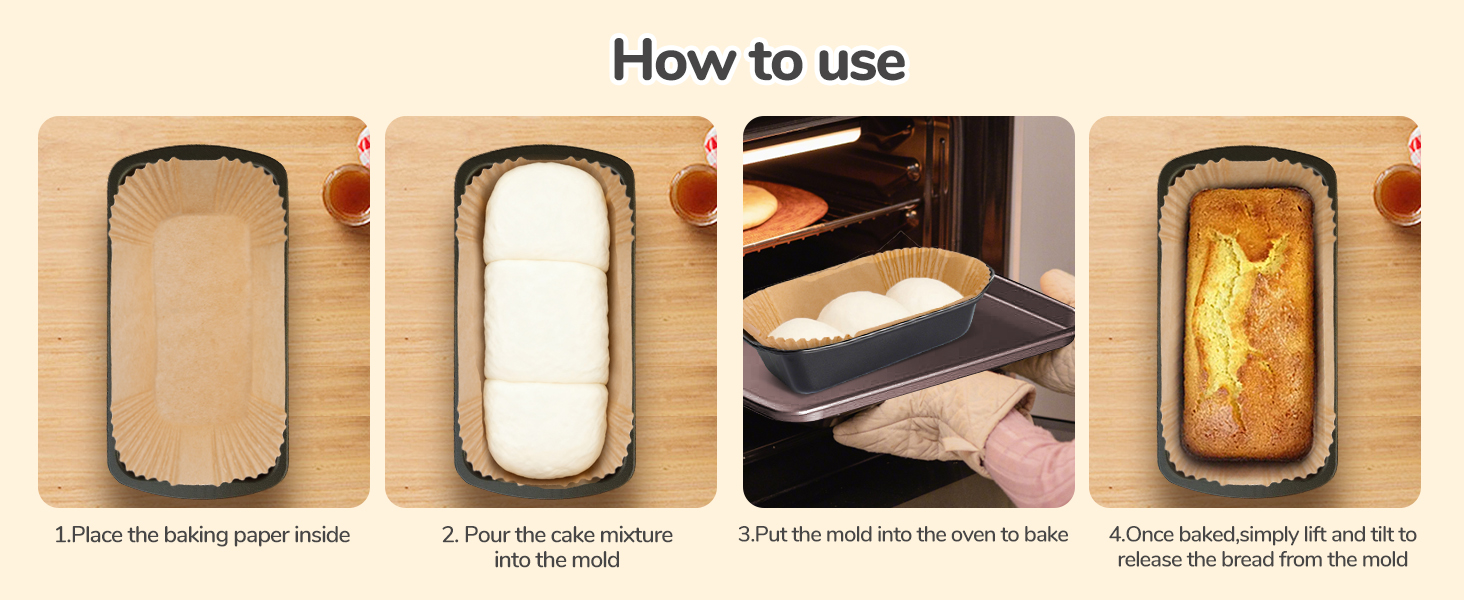 loaf liners for baking