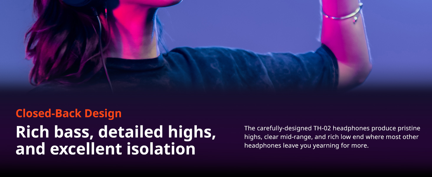 Summary of the sound quality of the TH-02 headphones