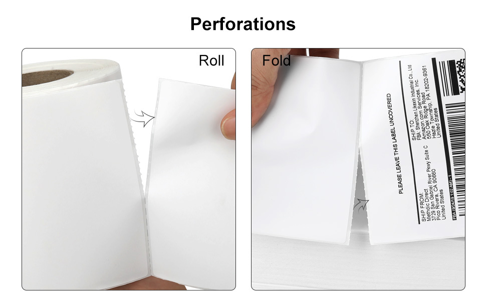 4x6 thermal direct shipping labels