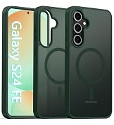 Oterkin Magnetic for Samsung Galaxy S24 FE Case Matte, S24 FE Phone Case Compatible with MagSafe ...