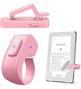 Page Turner Ring for Kindle,Remote Control for iPhone iPad Android Tablets E-Readers,Clicker Page...