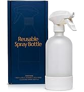 Cleanomic - Reusable Spray Bottle - Glass Spray Bottle, Empty Spray Bottle, Glass Spray Bottles f...