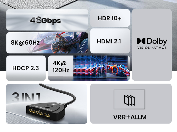 HDMI 2.1 switch