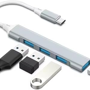 usb c adapter with connections