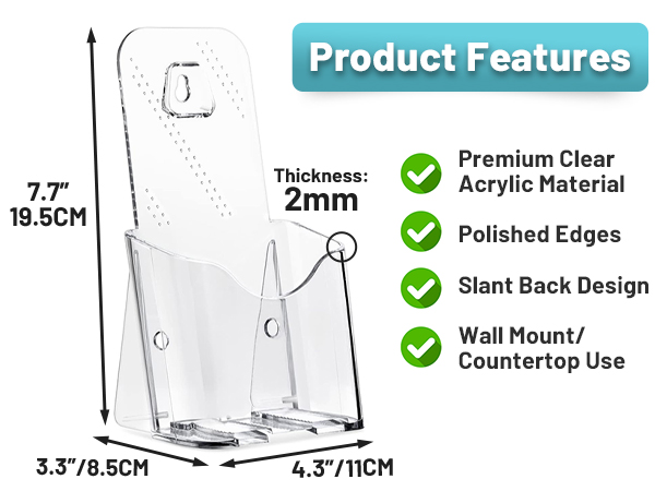 brochure display stand