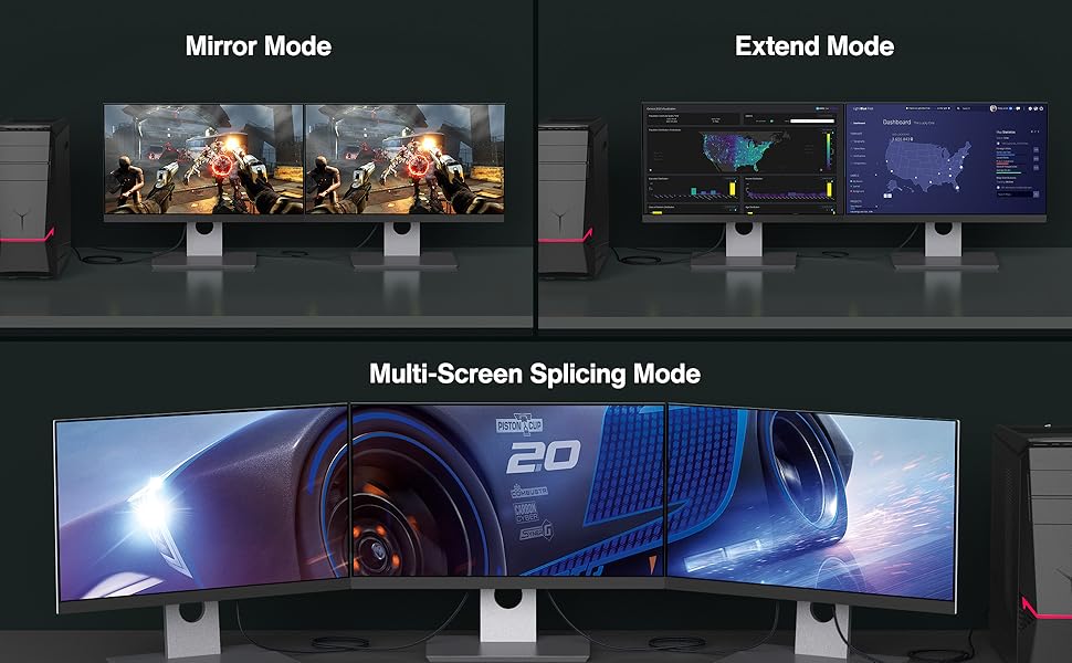 8K display port 1.4 cable