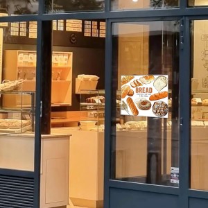 acrylic sign holder with suction cup