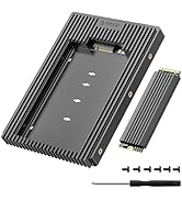 ORICO M.2 NGFF to SATA Hard Drive Adapter 6Gbps 3.5 inch Mounting Bracket Compatible SATA m.2 NGF...