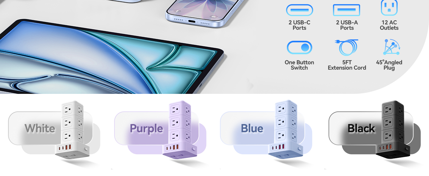 power strip with usb ports smart power strip power strip flat plug travel power strip with usb ports