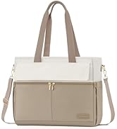 LOVEVOOK Laptop Bag for Women 15.6 Inch Laptop Tote Bag Large Capacity Work Bags Mutiple Pockets ...