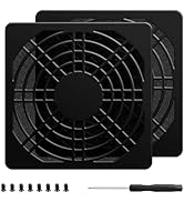 YIMATEECO Dust Filter PC 80mm Fan Filter Dustproof Cover, 2 Pack PC Case Fan Grill ABS Protective...