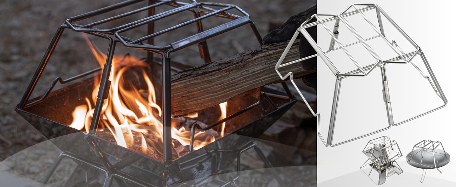 Collapsable Campfire Cooking Stand