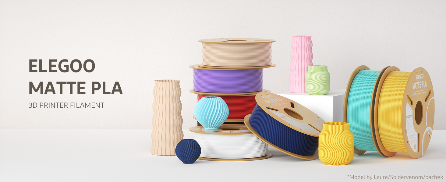 ELEGOO MATTE PLA 3d printer Filament 1.75mm