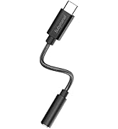 Subynanal USB Type C to 3.5mm Female Headphone Jack Adapte,USB C to Aux Audio Dongle Cable Cord C...