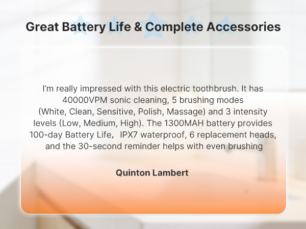  electric toothbrush with timer