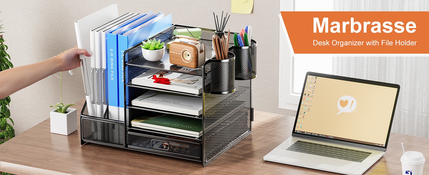 desk organizers and storage