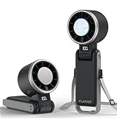 PlayHot Portable Handheld Turbo Fan with Ice Cooling, Rechargeable Personal Fan, Up tp 12Hrs Cool...