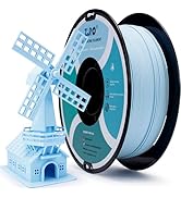ZIRO 3D Printer Filament, Matte 1.75mm PLA Filament, Pastel Colors PLA Series, 3D Printing Materi...