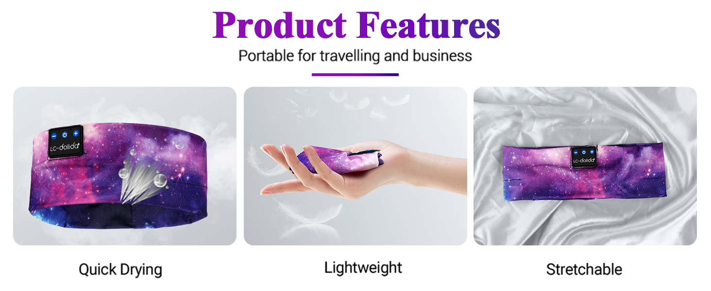 Bluetooth Sleep Headband Perfect Sleep Headphones