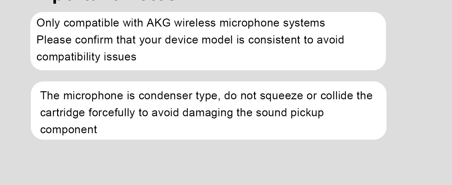 Lavalier Microphone for AKG
