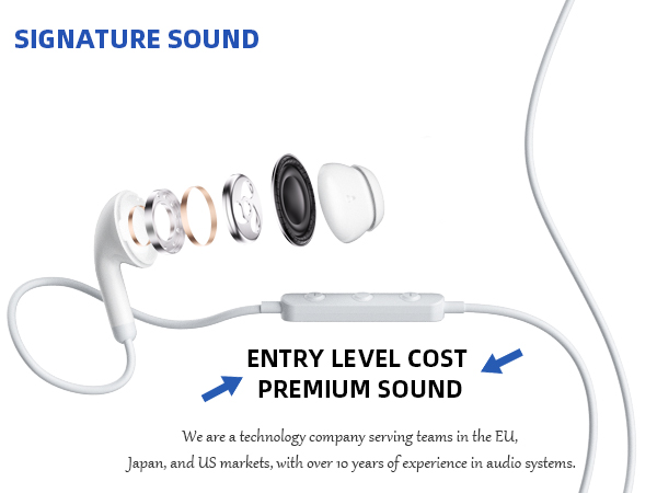 3.5mm Earbuds Hi-Fi Stereo Headphone Bass Wired Earphones with Mic Volume Control for iPhone 6