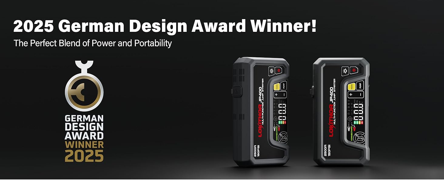 portable car jump starter with air compressor